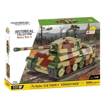 Plastmasas modeļu komplekts Cobi Pz.Kpfw. VI B Tiger II Königstiger mērogā 1:35 (COBI-2732)