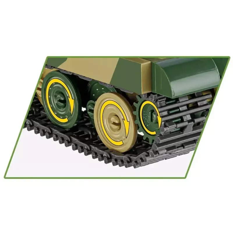 Saliekamais modelis Cobi Panzerjäger Tiger Ausf. B Jagdtiger mērogā 1:35