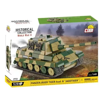 Saliekamais modelis Cobi Panzerjäger Tiger Ausf. B Jagdtiger mērogā 1:35