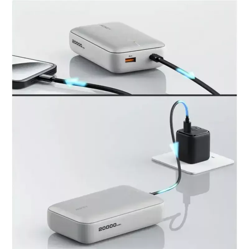 Portable Power Bank PB-Y57 Frozen balta 2000mAh
