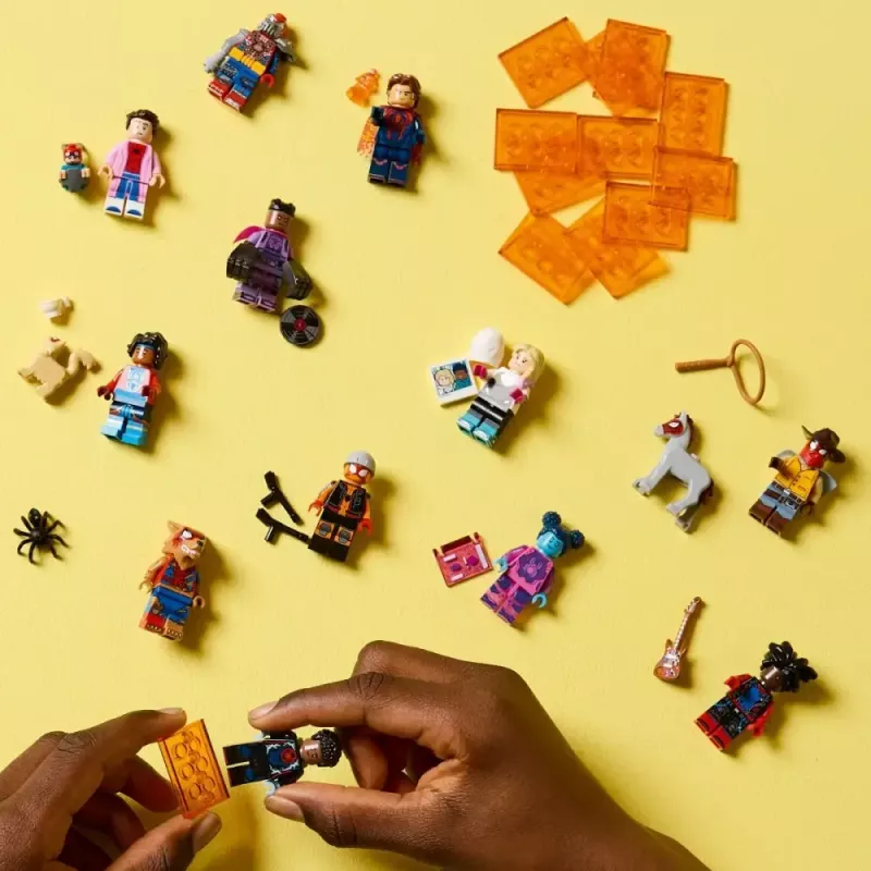 LEGO Minifigures 71050 sērijas kaste (displejs)