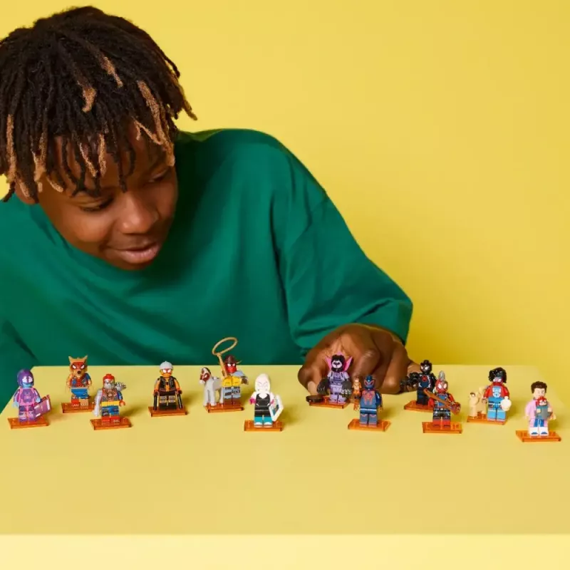 LEGO Minifigures 71050 sērijas kaste (displejs)