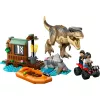 LEGO dinozauru konstruktors T. rex bēgšana pa upi 76975 — 199 detaļas, 2 minifigūras, vecums 5+