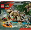 LEGO dinozauru konstruktors T. rex bēgšana pa upi 76975 — 199 detaļas, 2 minifigūras, vecums 5+