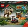 LEGO dinozauru konstruktors T. rex bēgšana pa upi 76975 — 199 detaļas, 2 minifigūras, vecums 5+
