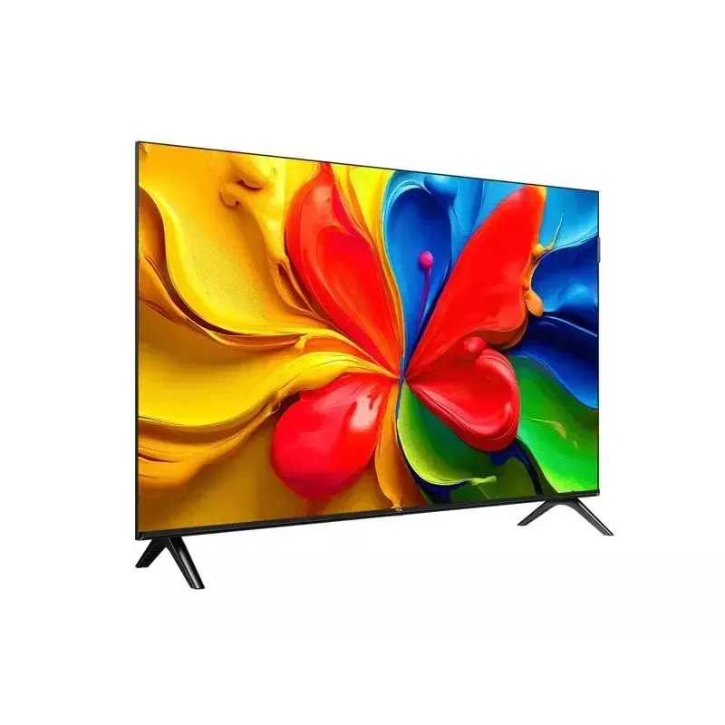 Televizors TCL 32S4K 32 collu viedais televizors Google TV HD QLED melns, energoefektivitātes klase F