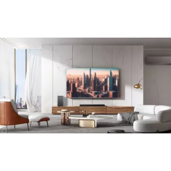 TCL S S55H 2.1 kanālu skaņas josla ar Dolby Atmos, bezvadu zemfrekvences skaļruni un Bluetooth mūzikas straumēšanu