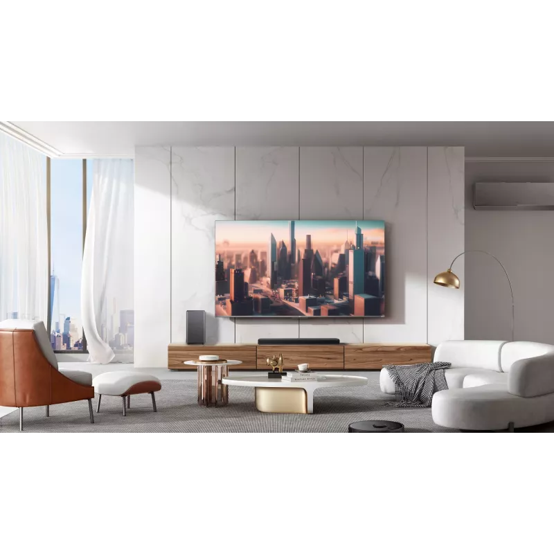 TCL S S55H 2.1 kanālu skaņas josla ar Dolby Atmos, bezvadu zemfrekvences skaļruni un Bluetooth mūzikas straumēšanu
