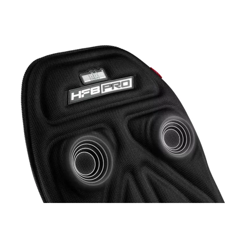 Sacīkšu kontroliera paliktnis Next Level Racing HF8 PRO Haptic Feedback Melns — haptiskās atgriezeniskās saites spēļu paliktnis