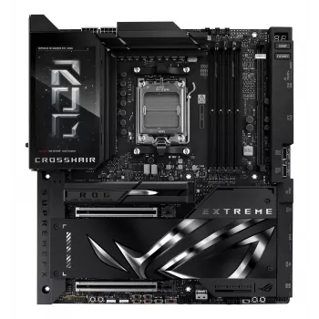 Mātesplate ASUS ROG CROSSHAIR X870E EXTREME — AMD X870E, ligzda AM5, Extended ATX, DDR5, 4 DIMM, Wi‑Fi 7, 5 Gb LAN, 5x M.2