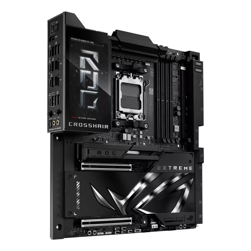 Mātesplate ASUS ROG CROSSHAIR X870E EXTREME — AMD X870E, ligzda AM5, Extended ATX, DDR5, 4 DIMM, Wi‑Fi 7, 5 Gb LAN, 5x M.2