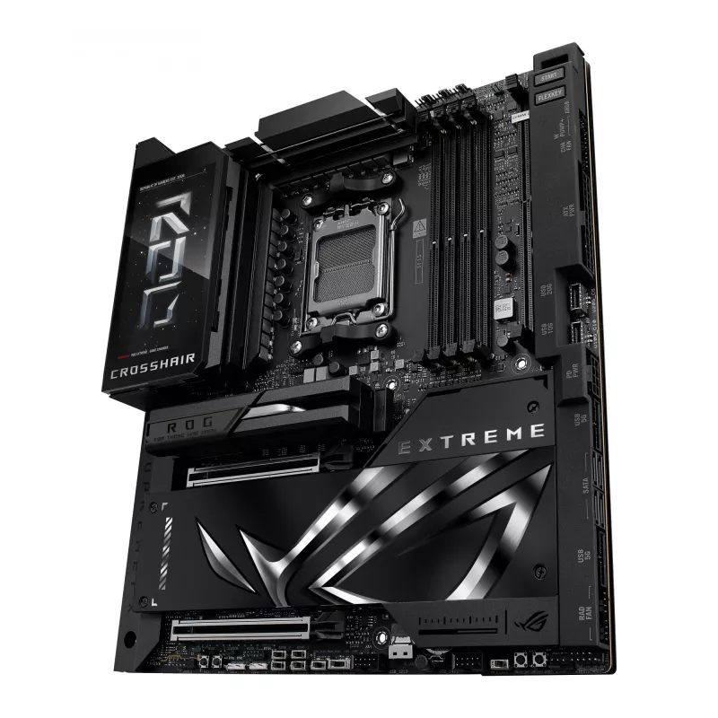 Mātesplate ASUS ROG CROSSHAIR X870E EXTREME — AMD X870E, ligzda AM5, Extended ATX, DDR5, 4 DIMM, Wi‑Fi 7, 5 Gb LAN, 5x M.2