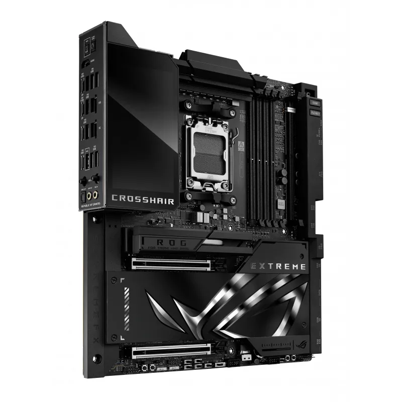 Mātesplate ASUS ROG CROSSHAIR X870E EXTREME — AMD X870E, ligzda AM5, Extended ATX, DDR5, 4 DIMM, Wi‑Fi 7, 5 Gb LAN, 5x M.2
