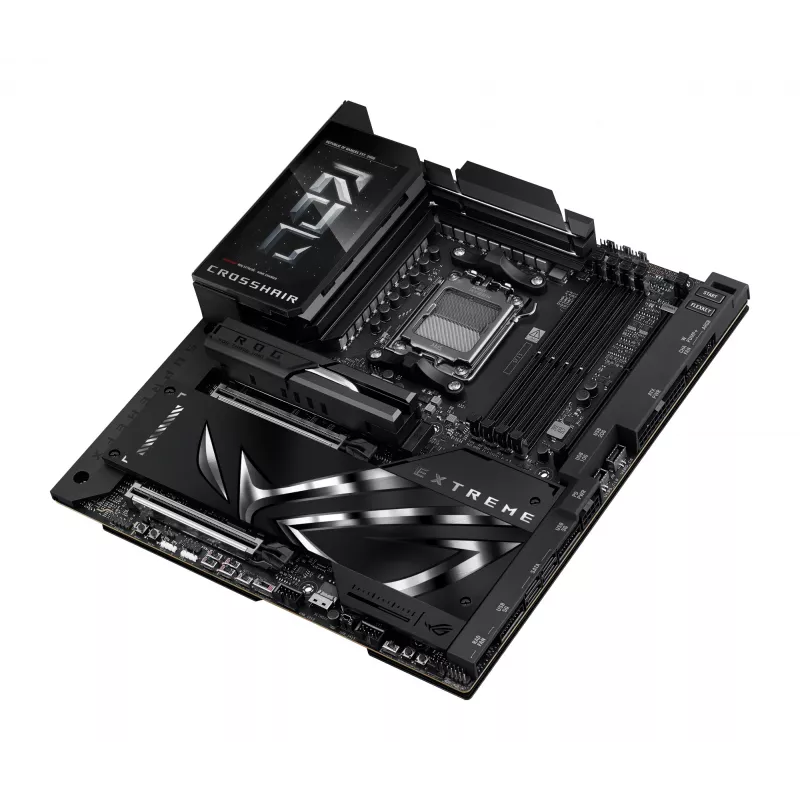 Mātesplate ASUS ROG CROSSHAIR X870E EXTREME — AMD X870E, ligzda AM5, Extended ATX, DDR5, 4 DIMM, Wi‑Fi 7, 5 Gb LAN, 5x M.2