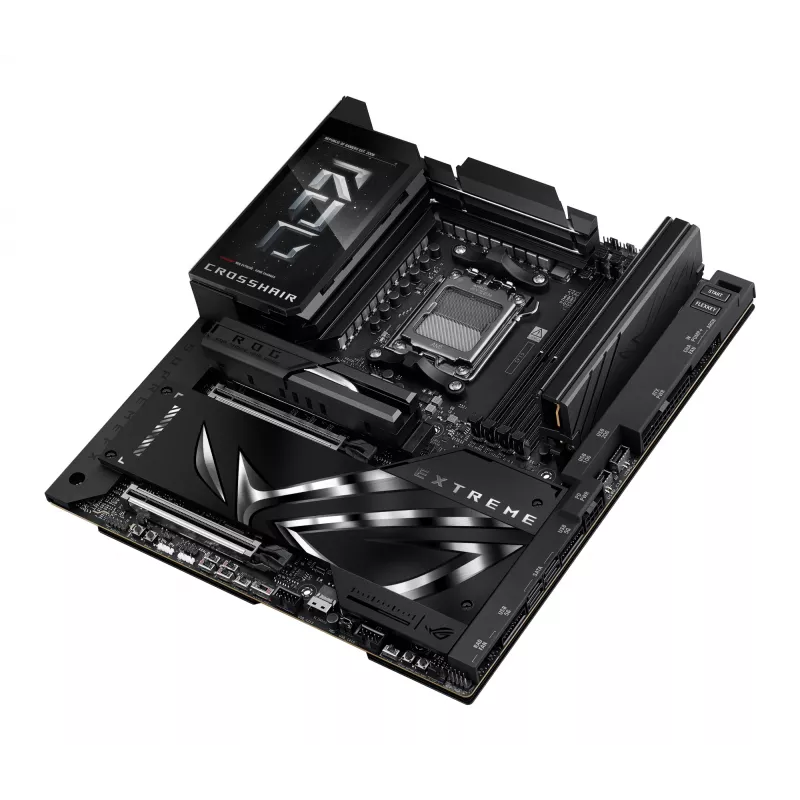 Mātesplate ASUS ROG CROSSHAIR X870E EXTREME — AMD X870E, ligzda AM5, Extended ATX, DDR5, 4 DIMM, Wi‑Fi 7, 5 Gb LAN, 5x M.2