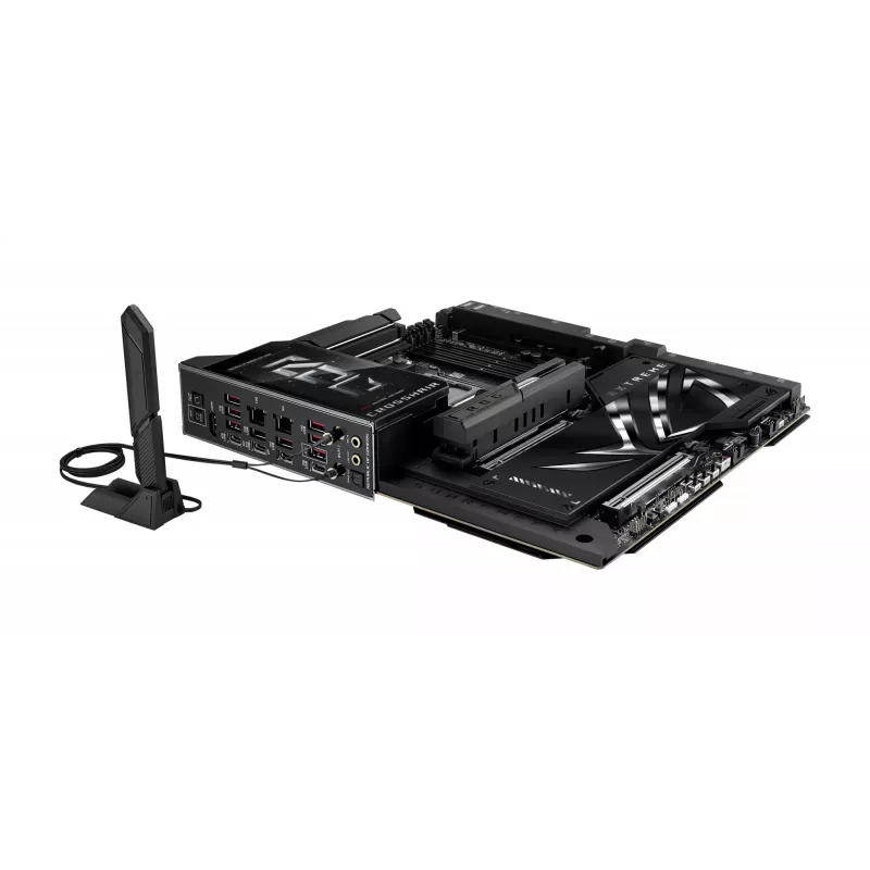 Mātesplate ASUS ROG CROSSHAIR X870E EXTREME — AMD X870E, ligzda AM5, Extended ATX, DDR5, 4 DIMM, Wi‑Fi 7, 5 Gb LAN, 5x M.2