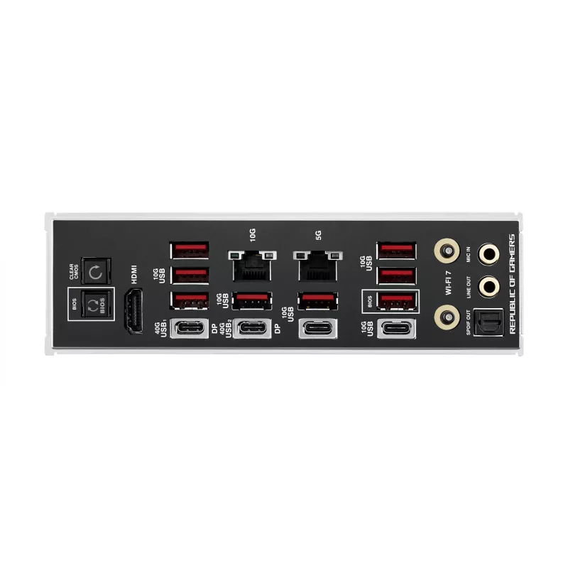 Mātesplate ASUS ROG CROSSHAIR X870E EXTREME — AMD X870E, ligzda AM5, Extended ATX, DDR5, 4 DIMM, Wi‑Fi 7, 5 Gb LAN, 5x M.2
