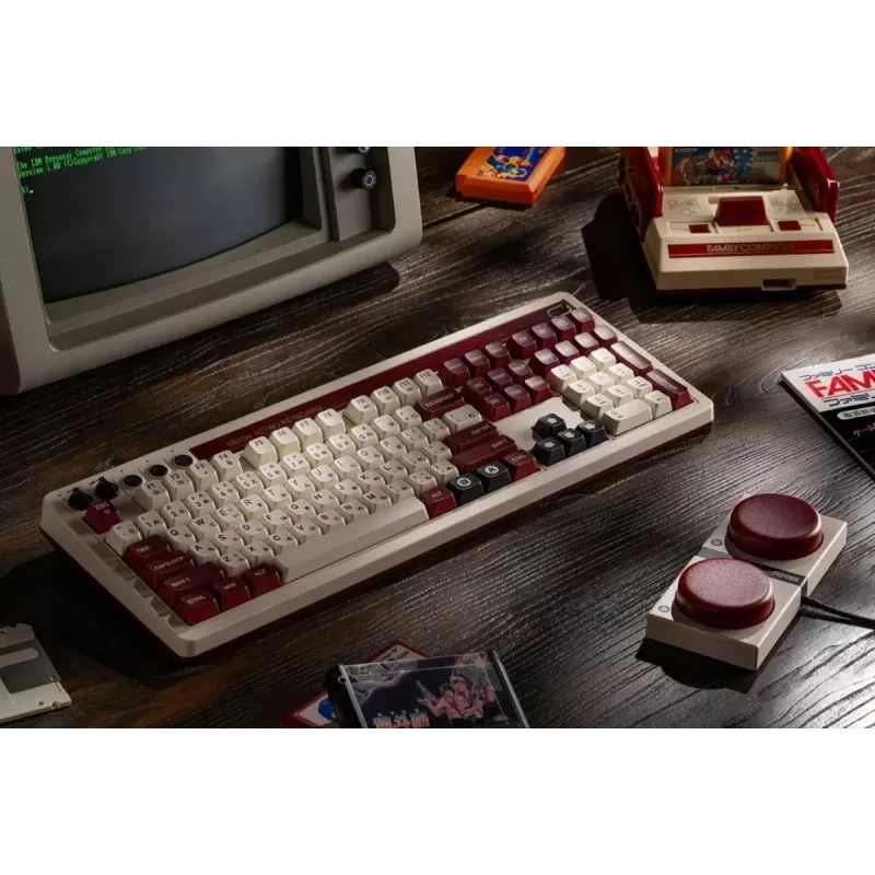 Mehāniskā tastatūra 8Bitdo RET00493 RGB fona apgaismojums kompakta