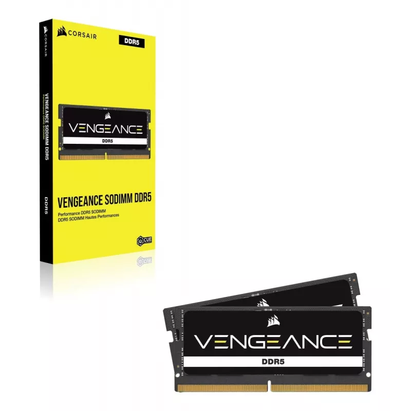CORSAIR Memory 32GB Vengeance DDR5 SoDIMM (2x16gb) DDR5 5600mt/s (pc5-44800) CL48 1.1v