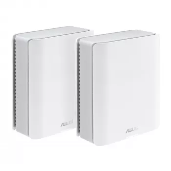 ASUS ZenWiFi BT8 (2 komplekts) Trīsjoslu (2,4 GHz / 5 GHz / 6 GHz) Wi-Fi 7 (802.11be) Balts 3 iekšējās