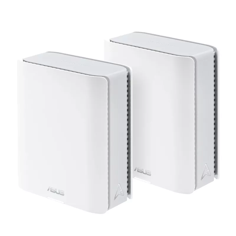 ASUS ZenWiFi BT8 (2 komplekts) Trīsjoslu (2,4 GHz / 5 GHz / 6 GHz) Wi-Fi 7 (802.11be) Balts 3 iekšējās