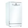 Brīvstāvoša trauku mazgājamā mašīna Bosch SPS40E22EU, šaurā 45 cm, 9 galda klājumi, 5 programmas, 48 dB, balta