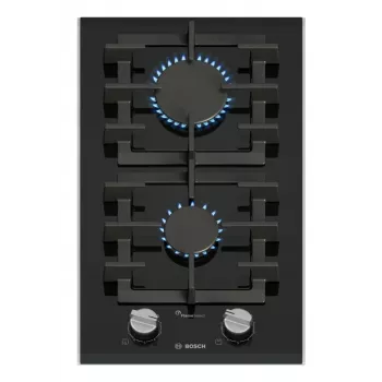Bosch Serie 8 PRB3A6I40 plīts virsma Melna Iebūvējams 30 cm Gāze 2 zona(s)