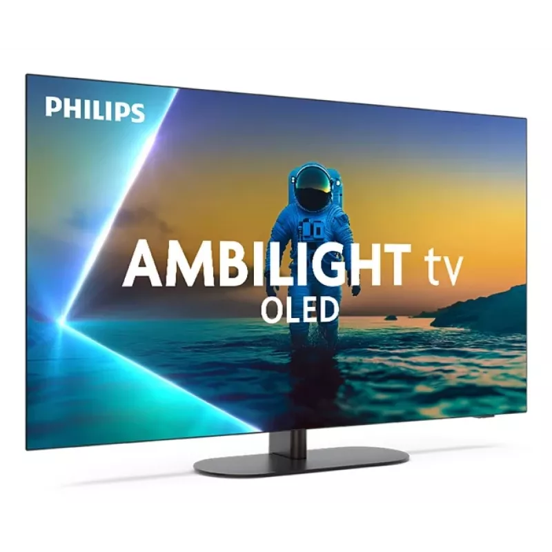 Philips 55OLED820/12 TV 139,7 cm (55 collas) 4K Ultra HD viedtelevizors Wi-Fi Melns
