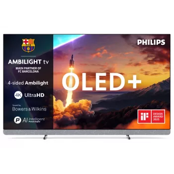Philips 55OLED910/12 TV 139.7 cm (55 collu) 4K Ultra HD viedtelevizors Wi-Fi metālisks