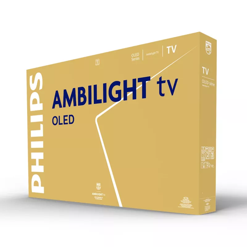 Philips 55OLED910/12 TV 139.7 cm (55 collu) 4K Ultra HD viedtelevizors Wi-Fi metālisks