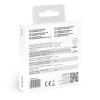 Bezvadu iekštelpu mobilais lādētājs SAVIO LA-11, Qi 1.2, 15 W, balts, 55×55×5 mm