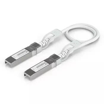 Ubiquiti UACC-Uplink-SFP28-0.3M InfiniBand/optiskās šķiedras kabelis balts 0,3 m SFP28