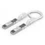 Ubiquiti UACC-Uplink-SFP28-0.3M InfiniBand/optiskās šķiedras kabelis balts 0,3 m SFP28