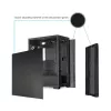 Chieftec AS-02B-OP datora korpuss Midi Tower Melns