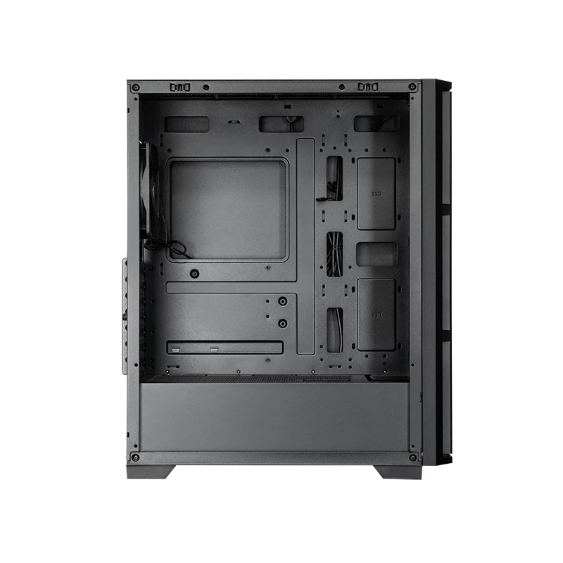 Chieftec AS-02B-TG-OP datora korpuss Midi Tower melns
