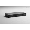 ITEC i-tec USB-C KVM Dock PRO trim resursdatoriem, dubultā video, 2× jaudas piegāde (līdz 92 W), USB 3.2, 10 Gbps, Gigabit Ethernet