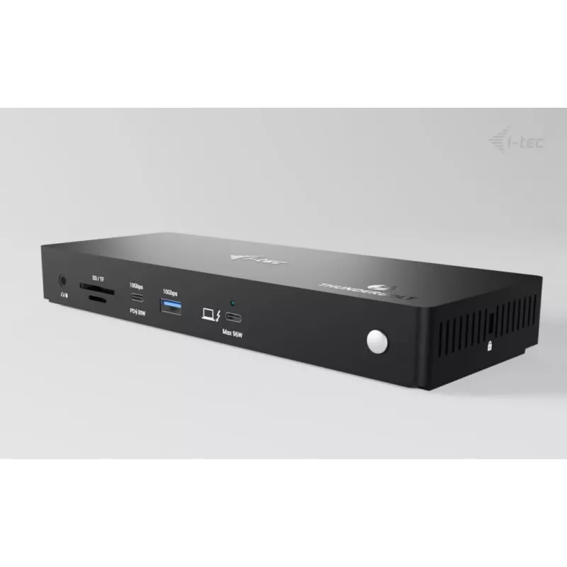 i-tec Thunderbolt4 Triple Display dokstacija + 96W strāvas padeve