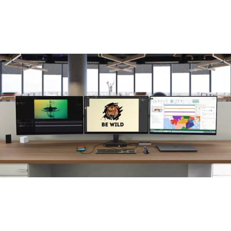 i-tec Thunderbolt4 Triple Display dokstacija + 96W strāvas padeve