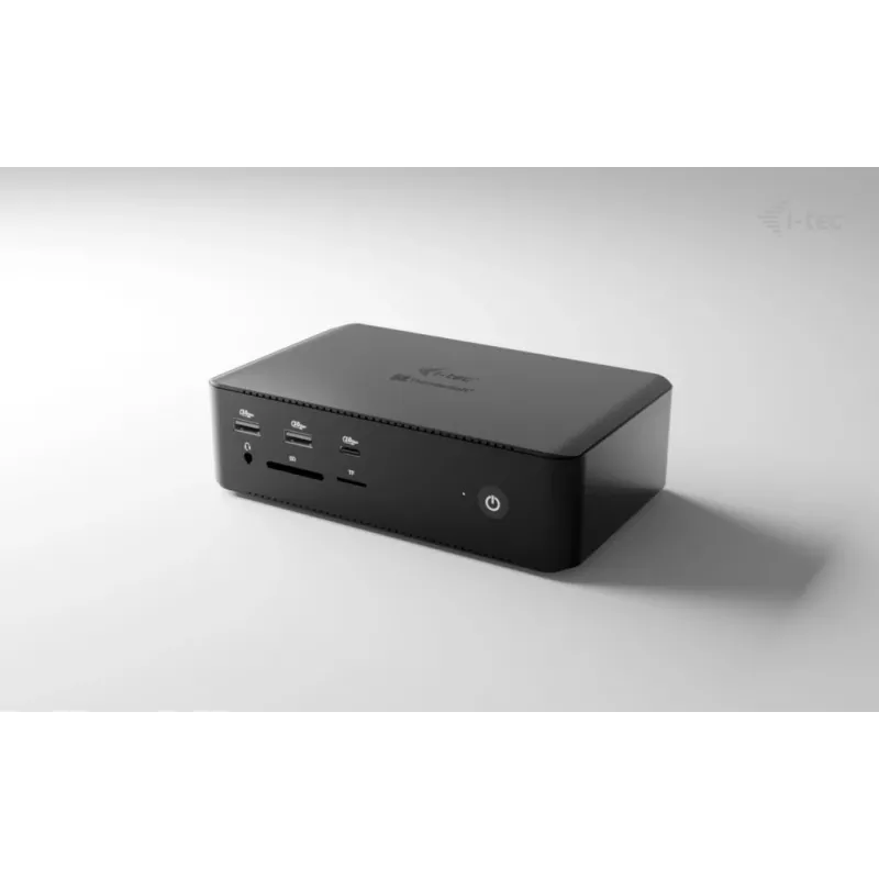 i-tec Thunderbolt5 Quattro Display dokstacija, 5x USB, 2.5 GLAN + Power Delivery 140W