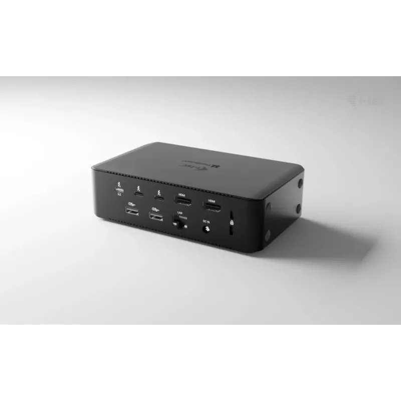 i-tec Thunderbolt5 Quattro Display dokstacija, 5x USB, 2.5 GLAN + Power Delivery 140W