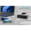 i-tec Thunderbolt5 Quattro Display dokstacija, 5x USB, 2.5 GLAN + Power Delivery 140W