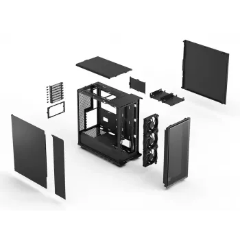 Datora korpuss Fractal Design Epoch Melns Solid Midi Tornis Melns