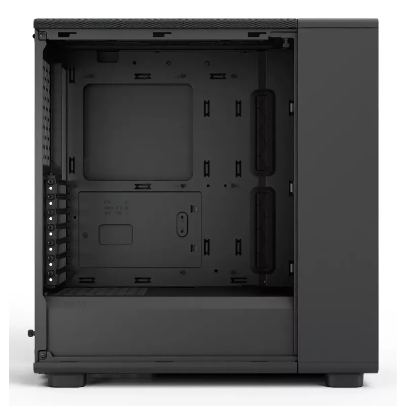 PC korpuss Fractal Design Epoch Melns TG RGB Light Tint Midi Tower Melns
