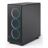 PC korpuss Fractal Design Epoch Melns TG RGB Light Tint Midi Tower Melns