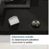 Bosch Serie 6 PCQ7A5I90 plīts virsma Nerūsējošais tērauds Iebūvējama 75 cm Gāzes 5 zona(s)
