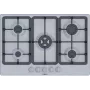 Bosch Serie 4 PGQ7B5K90 plīts virsma Nerūsējošais tērauds Iebūvējams 75 cm Gāze 5 zona(s)
