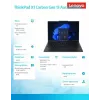 Portatīvais dators Lenovo ThinkPad X1 Carbon G13 14.0 2.8K Ultra 7 265U 64GB 1TB INT W11Pro