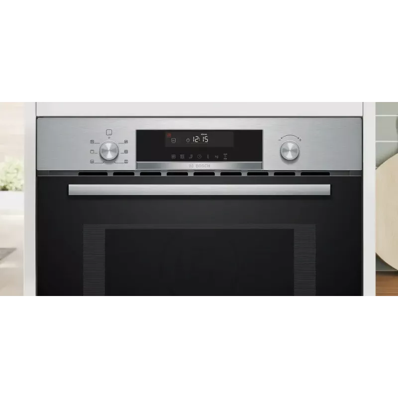 Bosch Serie 6 CMA585GS1 mikroviļņu krāsns Nerūsējošais tērauds Kombinētā mikroviļņu krāsns Iebūvējama 44 L 900 W