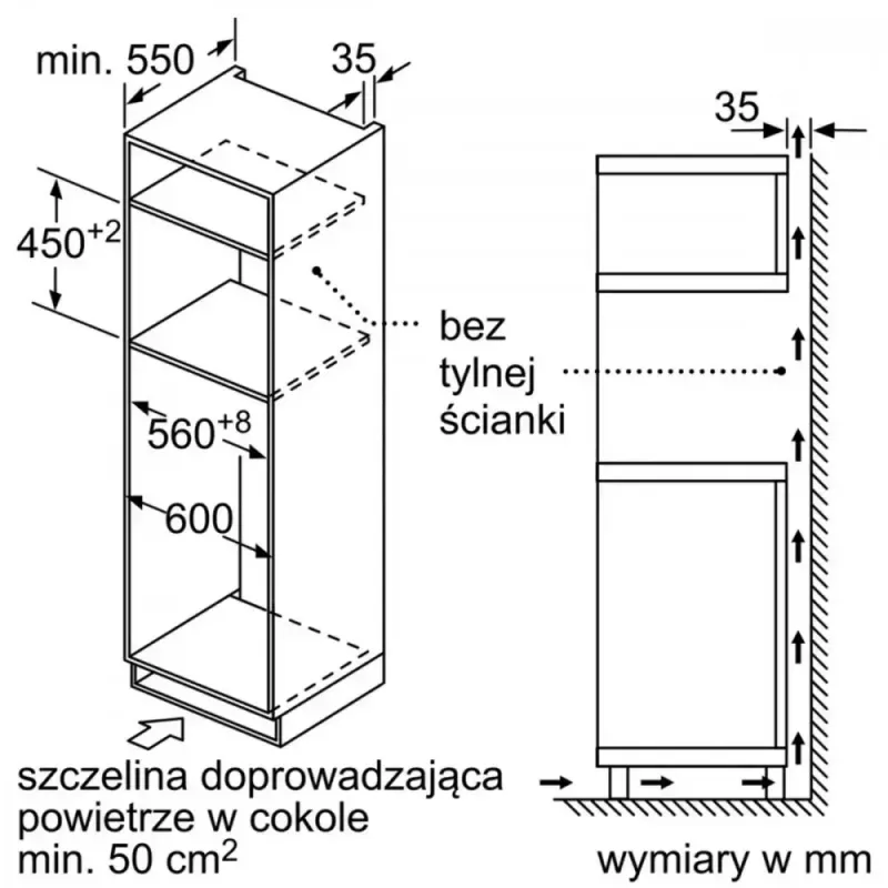 Bosch Serie 6 CMA585GS1 mikroviļņu krāsns Nerūsējošais tērauds Kombinētā mikroviļņu krāsns Iebūvējama 44 L 900 W