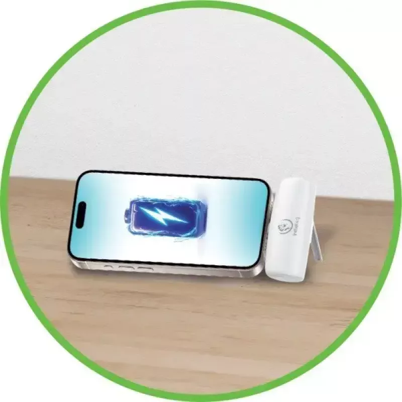 Pārnēsājams akumulators Powerbank P5 PLUG-IN 5000mAh
